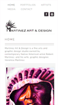 Mobile Screenshot of martinezartdesign.com